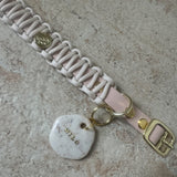 Naam tag - Spikkel Beige
